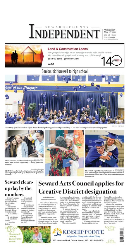 May 17 2023 Seward County Independent Seward Independent 